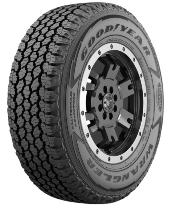 goodyear wrangler at adventure kevlar 235/80/r17 120/117 r lt